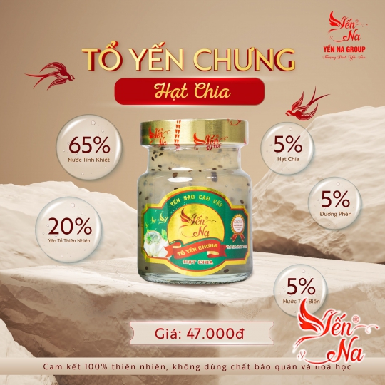 TỔ YẾN CHƯNG HẠT CHIA