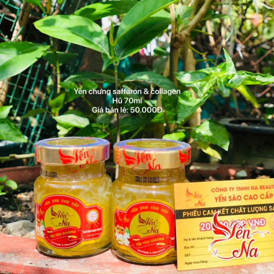 TỔ YẾN CHƯNG SAFFRON & COLLAGEN